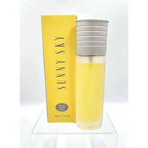 Avon Sunny Sky Eau De Toilette Spray Bottle Vintage 1996 1.7 oz Discontinued - Picture 1 of 16