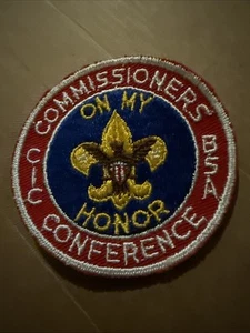 Commissioners Conference On My Honor CIC BSA Patch Citizenship In Community RARE - Picture 1 of 3