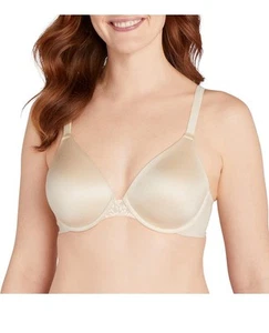 Bali Women's Comfort Revolution Soft Perfect T-Shirt Underwire Bra, Almond, 36DD - Picture 1 of 6