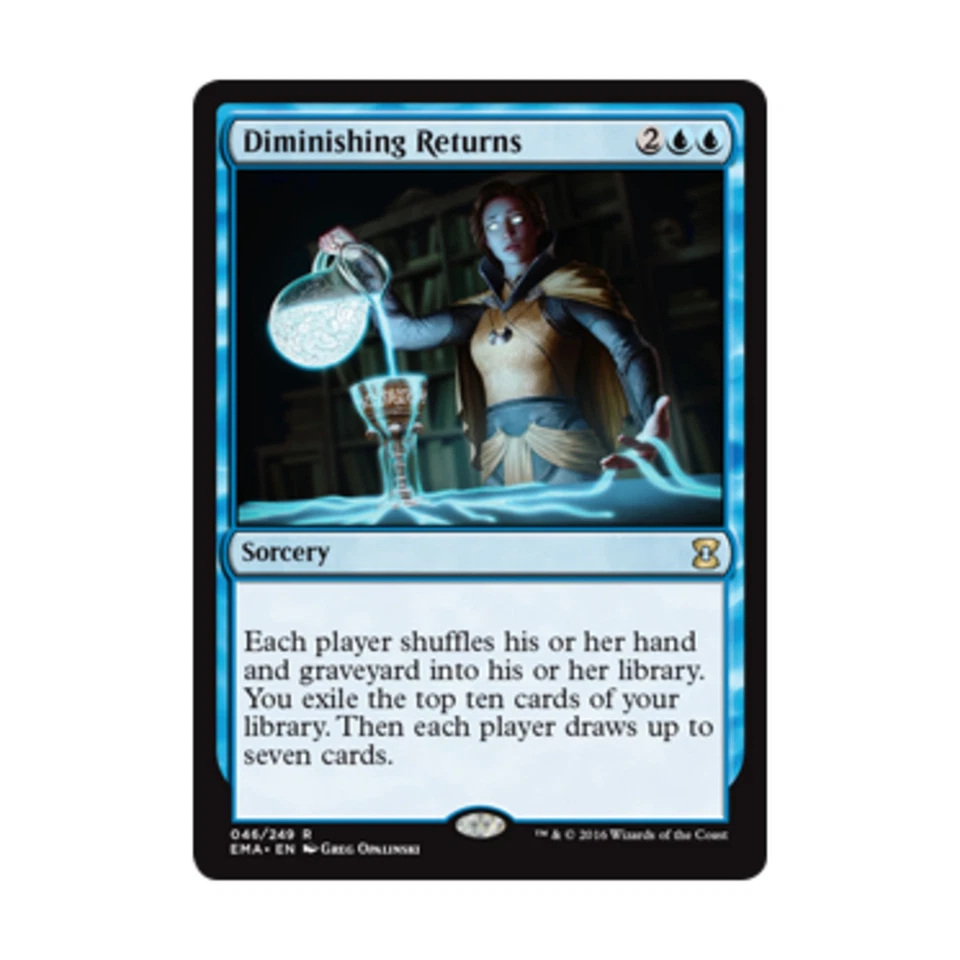 WOTC MTG Eternal Masters Diminishing Returns (R) (Foil) NM - Image 1 of 1
