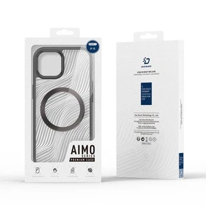 Etui Dux Ducis Aimo Mag z MagSafe na iPhone 15 - czarne - Zdjęcie 1 z 11