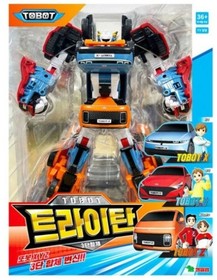TOBOT TRITAN X Y Z  Integration Transforming Robot Cars Figure Toy NEW