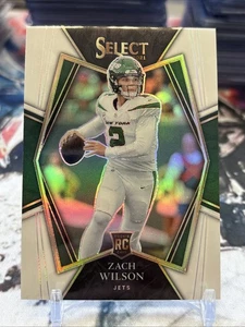 2021 Panini Select #144 Zach Wilson Premier Level White Rookie /35 - Bild 1 von 2