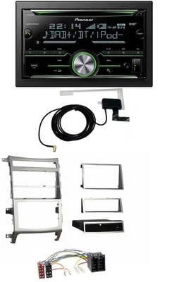 Pioneer CD USB MP3 Bluetooth 2DIN DAB Autoradio für Hyundai ix55 2009-2012 silbe - Bild 1 von 4