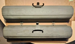 1952 - 1956 CADILLAC 331 365 VALVE COVERS OEM PRIMED - Picture 1 of 5