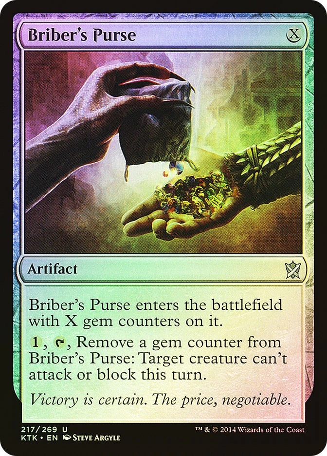 MTG FOIL Briber's Purse  - Khans of Tarkir #217 - Image 1 of 1