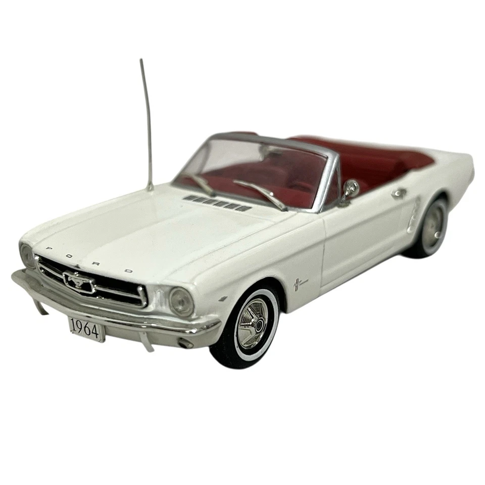 1964 Ford Mustang Convertible White Danbury Mint Paul’s Model Art 1/43 Scale - Image 1 of 4