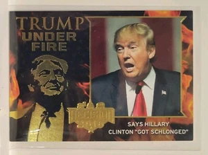 2016 DECISION DONALD TRUMP LIMITED EDITION GOLD FOIL CARD TUF11 - Picture 1 of 3
