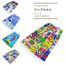 Wrap Towel Pool Children 110 80Cm Junior Splatoon 3 Super Mario Fishing Spirits