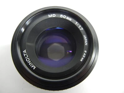 Minolta 50mm 1.7 MD Mount Manual Focus  Lens - Image 1 of 4