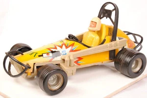 Old Vintage Soviet Collectible Friction BUGGY CAR Tin Metal Toy USSR Driver - Picture 1 of 5