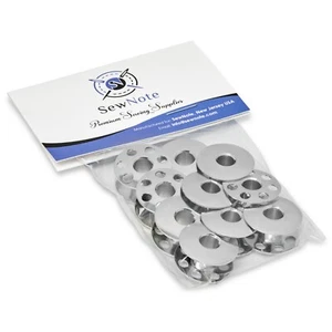 SewNote Metal Bobbins for Elna Sewing Machines (10,20,50 ct) Part # 426000 - Picture 1 of 6