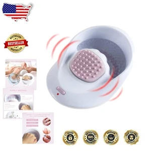 Luxury Nail Soaking Bowl with Vibrating Massage - Softens Cuticles Effortlessly - Imagen 1 de 9