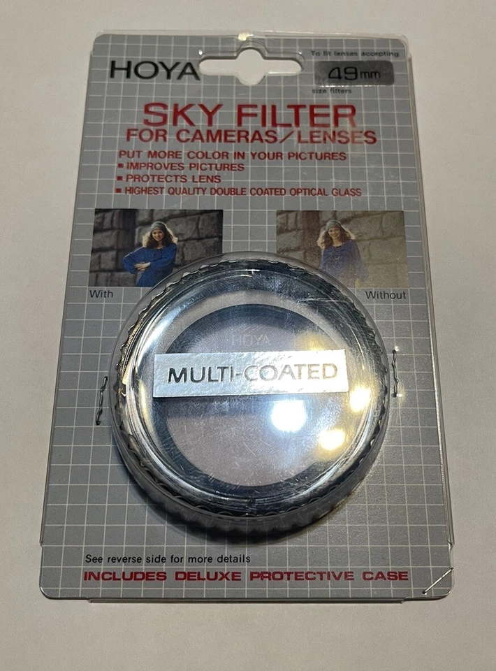 HOYA 49mm Skylight (1B) Lens Filter - Made in Japan NOS - Image 1 of 1