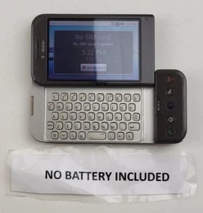 HTC Dream Google G1 (DREA100) 256MB (T-Mobile) Brown Android Smartphone - J6344 - Picture 1 of 9