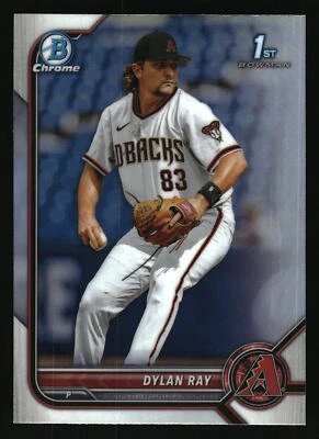 2022 Bowman Draft #BDC-191 Dylan Ray Chrome Refractor - Image 1 of 2