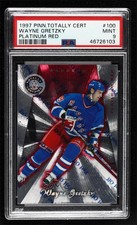 1997 Pinnacle Totally Certified Platinum Red /6199 Wayne Gretzky PSA 9 MINT HOF
