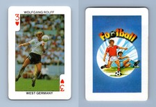 Wolfgang Rolff - West Germany - Football Playing Card