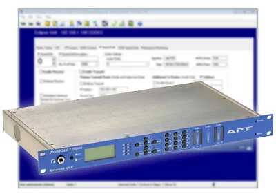 Worldcast Eclipse APT-X Broadcast AES Digital Audio STL Stereo Codec AoIP ISDN - Image 1 of 4