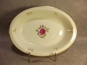 Lenox China RHODORA 9" Oval Vegetable Bowl - Picture 1 of 6