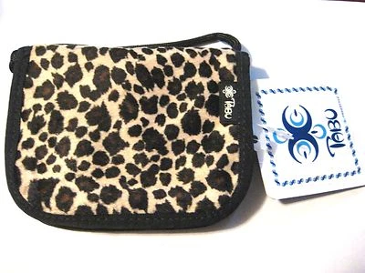 FREESTYLE-TABU-STRING PURSE-SOFT-KEY RING-LIPSTICK HOLDER-ID HOLDER-CLASSY LOOK! - Image 1 of 4