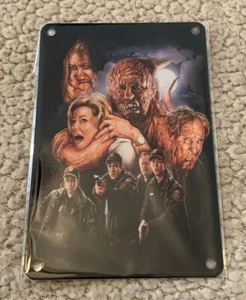 Zobie Fright Box Slither (2006) Inspired Metal 4x6 print Created By Max Cave - Picture 1 of 1