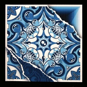ADD FUEL Trippin' blue print SIGNIERT + STICKERS BANKSY,SHEPARD FAIREY,invader - Bild 1 von 9