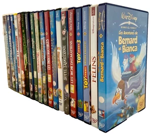 🎬 20x französisch Disney DVD Sammlung Zeichentrick Animation Bernard & Bianca - Bild 1 von 8
