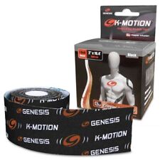 Genesis Bowling K-Motion Premium Kinesiology Tape Roll Black