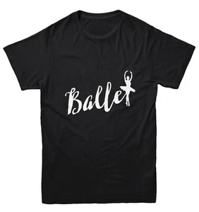 Ballet - Dancing Silhouette Modern Dance Pirouette Youth T-Shirt - Picture 1 of 20