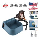 Heated Auto Waterer for Dogs - Automatic Filling - Outdoor Bowl - 2L Capacity