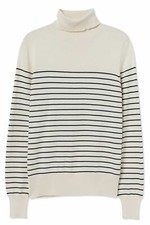 h&m black roll neck jumper