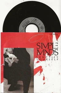 SIMPLE MINDS SANCTIFY YOURSELF 7 INCH SINGLE FROM GERMANY, MINT - Picture 1 of 2