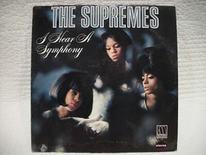 THE SUPREMES I HEAR A SYMPHONY VINY LP RECORD 1966 - Picture 1 of 3