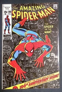 Amazing Spider-Man #100 Marvel Comics Iconic cover art by John Romita Sr. VF- - Picture 1 of 6