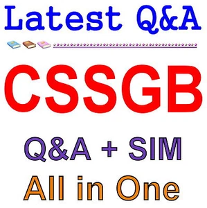 Certyfikat ASQ Six Sigma Green Belt CSSGB Egzamin Q&A + SIM - Zdjęcie 1 z 1
