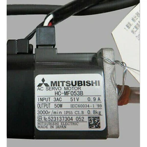 Used Mitsubishi AC Servo motor HC-MF053B Free Shipping - Picture 1 of 2