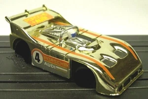 Vintage - Aurora AFX Porsche 510K Can-Am, Gold Chrome Plated, 100%  OEM NOS - Picture 1 of 1