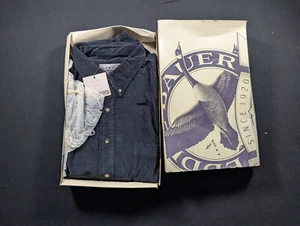 Eddie Bauer alias gefärbtes Cordhemd Large Neu - Bild 1 von 4
