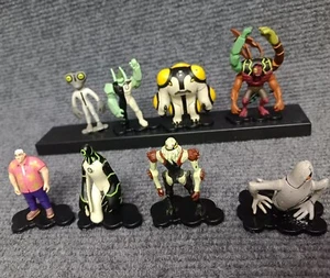 lot 8 Cartoon Network Ben 10 Cannonbolt FOUR ARMS Omnitrix DIMONHEAD figure 2" - Picture 1 of 10