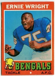 1971 Topps #99 Ernie Wright Cincinnati Bengals - Picture 1 of 2