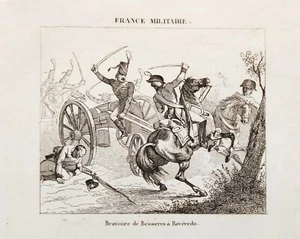 1850 CAMPAGNA MILITARE FRANCESE BESSIERES BATTAGLIA ROVERETO - Imagen 1 de 1
