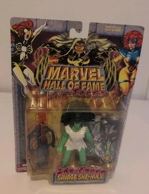 Marvel Comics Marvel Hall of Fame She-Force Savage She-Hulk Toy Box 1997 Sealed - Image 1 of 4