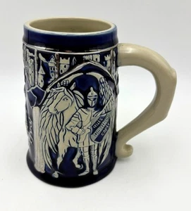 Vntg Texas Renaissance Festival Dragon Slayer Tankard Mug Stein 2008 Limited # - Picture 1 of 15