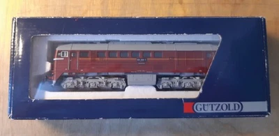 Gützold 21 400 Diesel Locomotive 120 DR, Red in Original Box - Image 1 of 4