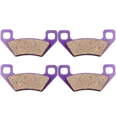 Front For ARCTIC CAT 400 2005-2008 1000 2009-2012 Carbon fiber Brake Pads - Image 1 of 4