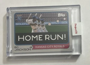 Topps Project 70 2021 #549 Bo Jackson/Solefly Royals - Imagen 1 de 3