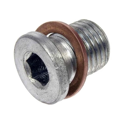 For Mini Cooper 2005 2006 2007 2008 Engine Oil Drain Plug Steel | 5.8 Bolt Grade - Image 1 of 4