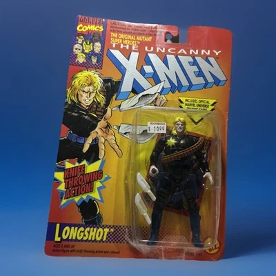 Figura LONGSHOT Toy Biz 1993 Uncanny X-Men primera edición sin usar, en caja sellada sin abrir Foto 1 de 4
