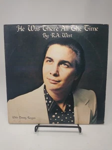 R.A. West - He Was There All the Time LP Rare Private Press West Virginia Gospel - Picture 1 of 5